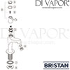 Bristan Lever High Neck Pillar Taps with 3 Inch Levers Spares